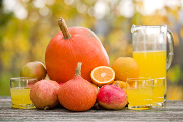 autumn fruits