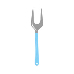 fork cutlery isolated icon vector illustration design