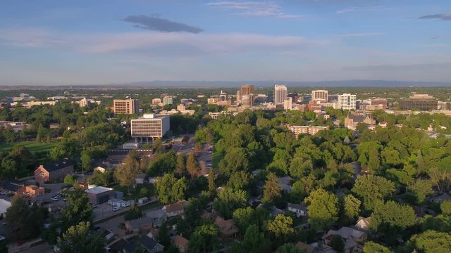 Aerial Idaho Boise June 2017 Sunny Day 4K Inspire 2 ProRes