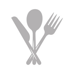 set kitchen cutlery icon vector illustration design