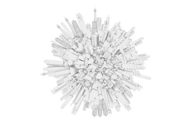 illustration of urban plant