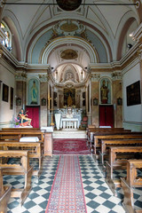 BERGAMO, LOMBARDY/ITALY - JUNE 25 : Church of San Vigilio in Bergamo on June 25, 2017