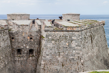 Morro castle in Havana, Cuba