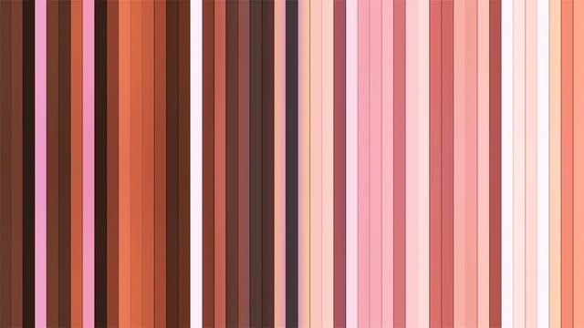 Broadcast Twinkling Vertical Hi-Tech Bars, Brown, Abstract, Loopable, 4K