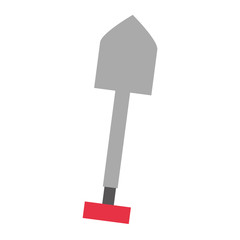 shovel tool isolated icon shovel tool isolated icon vector illustration design