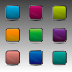 Different colorful squares