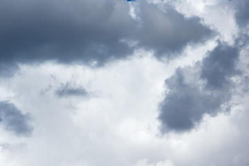 Blue sky with white clouds