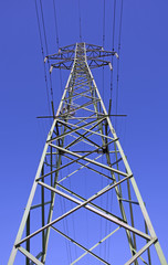  high voltage power transmission tower