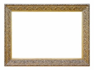 Gold frame for paintings, mirrors or photos