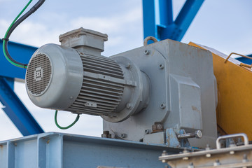 Motor with gear box