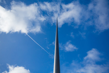 The Spire on O'Connell Street, Dublin, Ireland