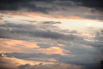 Obraz premium chmura chmury