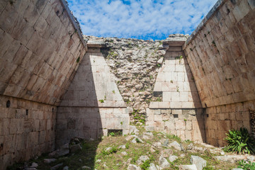 Ruins of the ancient Mayan city Uxmal, Mexico