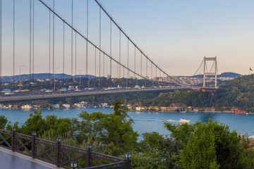 Bridge of Fatih Sultan Mehmet over Bosphorus