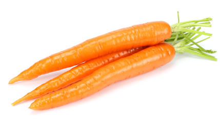 carrot isolated on white background