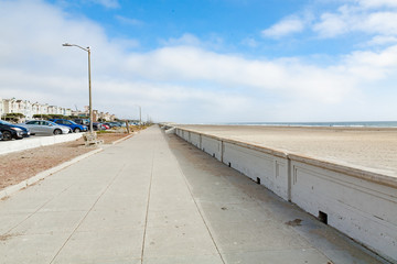 walkway by the seashore