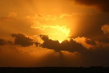 Sunset in June