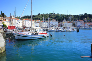 Historic Piran in Slovenia