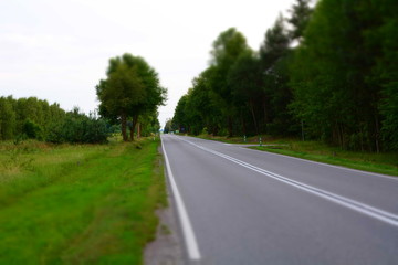 Fototapeta na wymiar droga asfaltowa