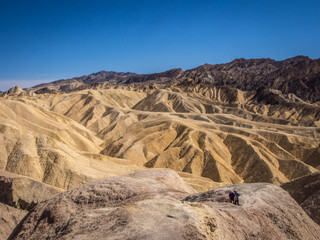 Fototapeta na wymiar Hiking at Death Valley