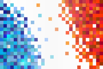 Vector of abstract geometric pattern and background