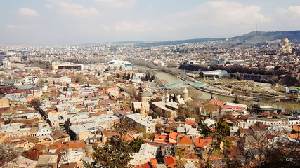 Tbilisi city panorama. © Maksim Shebeko
