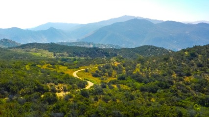 Obraz premium Hiking Trail Vista