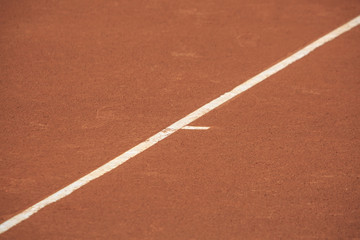 Fototapeta premium Tennis court lines
