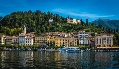 Fototapeta na wymiar Holiday in Lake Como, Italy