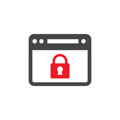 Privacy mode icon with security feature