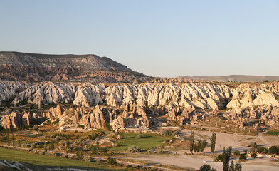 View of Cappadocia in Turkey