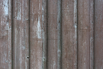 The texture of the fence with the old paint