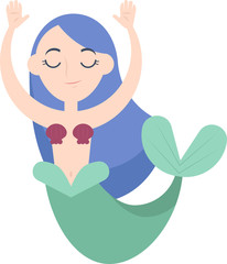 Periwinkle Mermaid