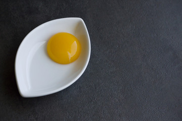 Egg Yolk in a Dish