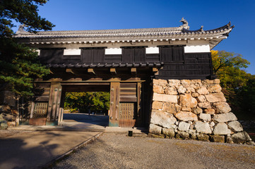 高知城追手門