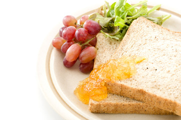 胚芽パン 朝食イメージ