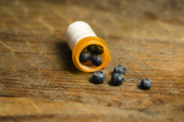Perscription for blue berry antioxidant and healthy living