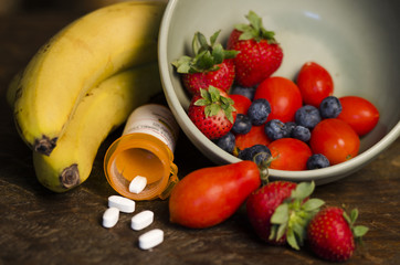 Fruit and medication as a way to a healthy lifestyle