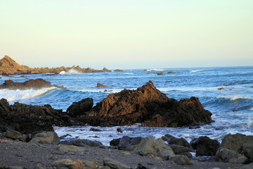 Fototapeta na wymiar Rocky Ocean Landscape