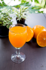 Orange and orange juice