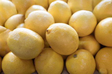 Fresh lemons