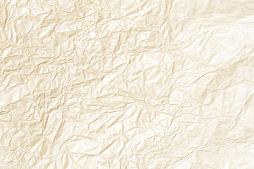 Old crumpled brown paper texture