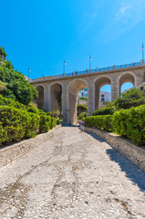 Polignano a Mare (Puglia, Italy) - The famous sea town in province of Bari, southern Italy. The...