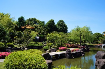 川崎・大師公園内にある中国庭園