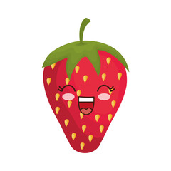 kawaii strawberry icon