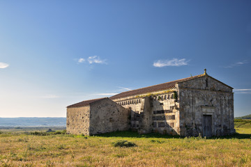Kirche Nostra Signora di Cabu Abbas in Sardinien 