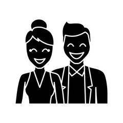 wedding couple icon