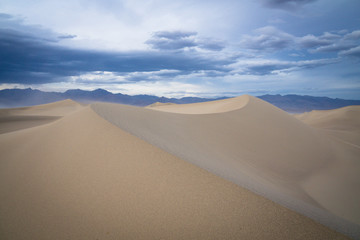 Fototapeta na wymiar Mesquite Flat Dunes