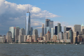 Fototapeta premium New York City from the Boat