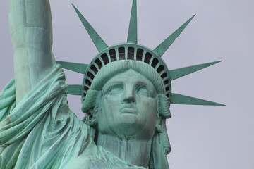 Fototapeta premium Statua Wolności Twarz